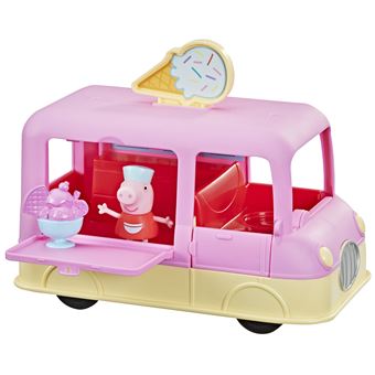 Figurine Peppa Pig Au camion de glace en famille