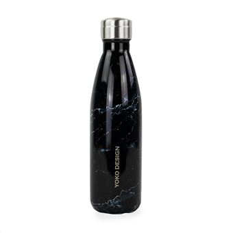 Bouteille Yoko Design Marbree 500 ml Noire