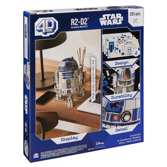 Puzzle 3D 4D Build R2-D2 Star Wars