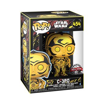 Figurine Funko Pop Star Wars Retro Series C 3PO Avant-première Fnac
