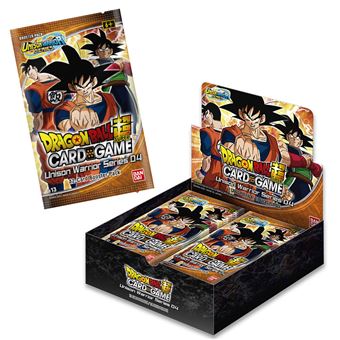 Jeu de cartes Dragon Ball Z Booster Unison Warrior 4