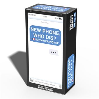 Jeu d’ambiance Megableu What Do You Meme New Phone Who Dis - 1
