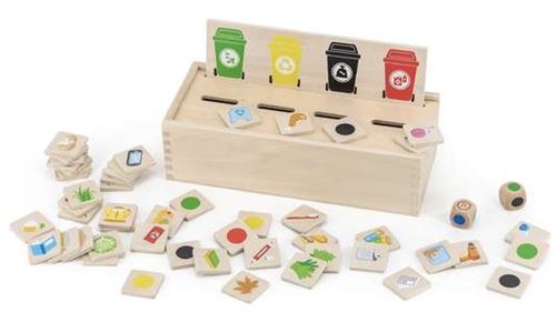 Jeu d &eacute;veil asa toys apprendre le tri s&eacute;lectif