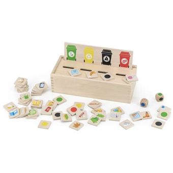 Jeu d'éveil Asa Toys Apprendre le tri sélectif