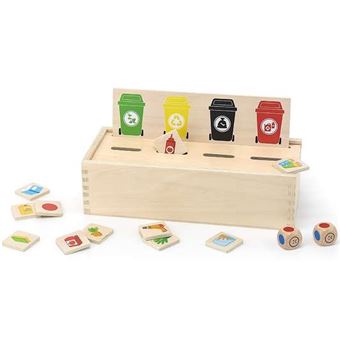 Jeu d'éveil Asa Toys Apprendre le tri sélectif