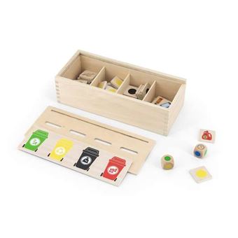 Jeu d'éveil Asa Toys Apprendre le tri sélectif