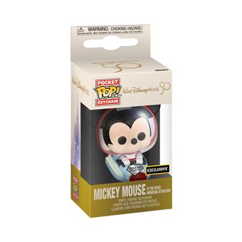 Figurine Funko Pop Keychain Walt Disney World 50 Mickey Mouse at the Space Mountain attraction