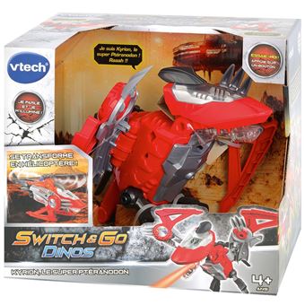 Véhicule transformable interactif Vtech Switch et Go Dinos Kyrion Super Pteranondon