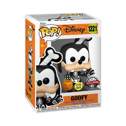 Figurine Funko Pop Disney Skeleton Goofy Glow Pop État correct - Funko reconditionné disponible sur Fnac