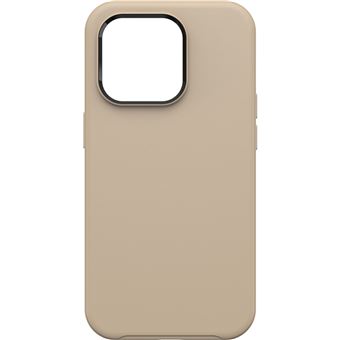 Coque antichoc OtterBox Symmetry + MagSafe pour iPhone 14 Pro Marron Beige