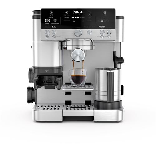 Machine À Café 3 En 1 Ninja Luxe Café Es601Eu 1650 W Noir Et Inox