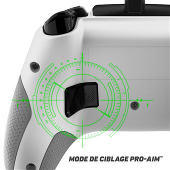 Manette Gaming filaire pour Xbox Turtle Beach Recon Blanc