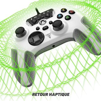 Manette Gaming filaire pour Xbox Turtle Beach Recon Blanc