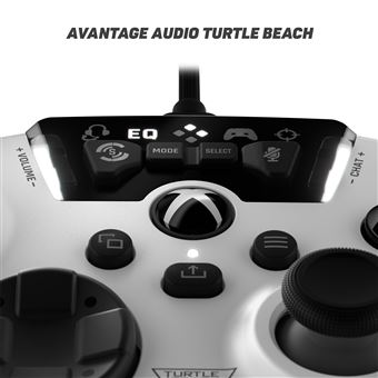 Manette Gaming filaire pour Xbox Turtle Beach Recon Blanc