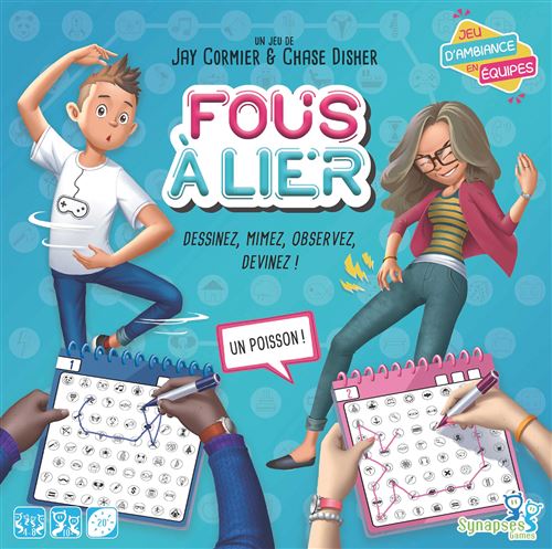 Jeu d’ambiance Asmodee Fous à Lier