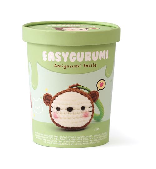Graine Creative Multicolore Crochet Graine Créative Kit Easygurumi Ourson