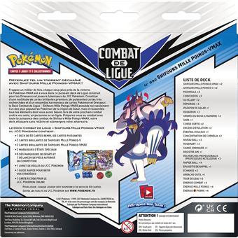 POKEMON  POKEMON : DECK COMBAT DE LIGUE