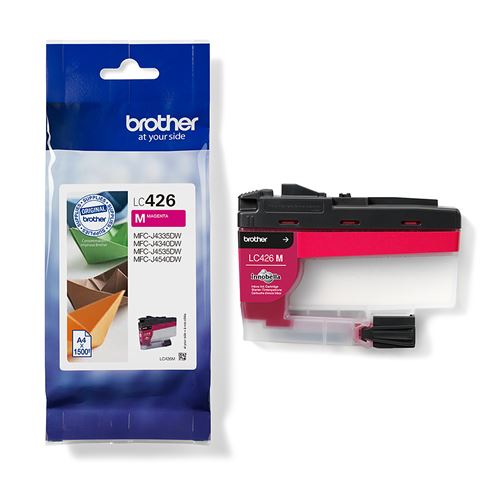 Cartouche d'encre couleur LC426 Magenta pour imprimantes Brother