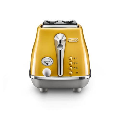 Grille-Pain Delonghi Icona Capitals Ctoc2103.Y 900 W Jaune