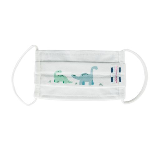 DOUDOU ET CIE COTTON MASK FUN JERSEY DINO