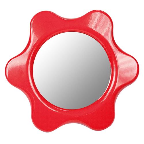 Miroir pour bébé Ambi Toys Rouge