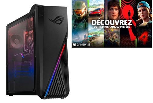 PC Asus GA15DH-FR156T AMD Ryzen 7 16 Go RAM 512 Go SSD Noir