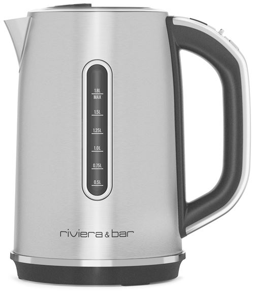 Riviera Et Bar Expert BBT660 METAL Bouilloire et Théière Électrique 1,8 Litre 2400 W avec Réglage de Température - Image 2
