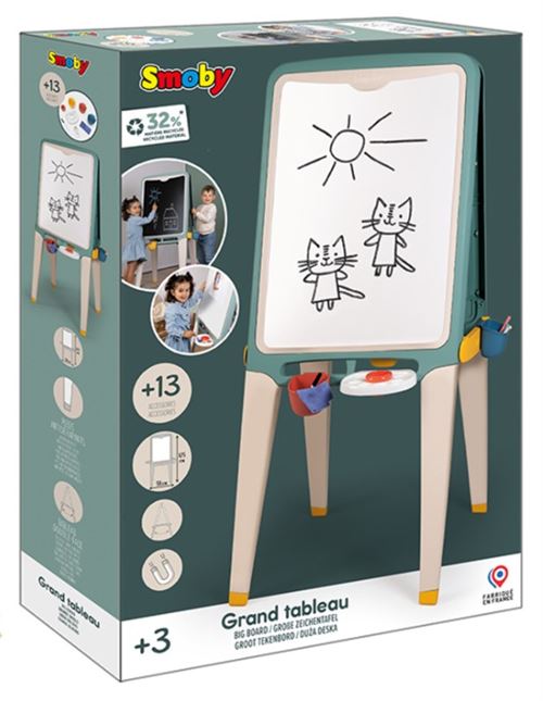 Smoby Dessin et coloriage enfant Grand Tableau