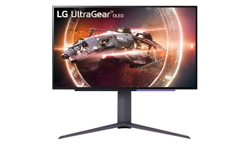 Ecran PC gaming LG 27GS95QE-B 27 QHD Noir et Violet