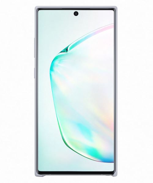 SAMSUNG GALAXY NOTE 10 PLUS SILICONE COVER SILVER