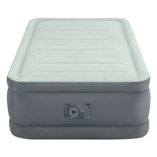 Matelas gonflable Airlock 1 place avec pompe à pied intégrée - INTEX -  Maison Futée