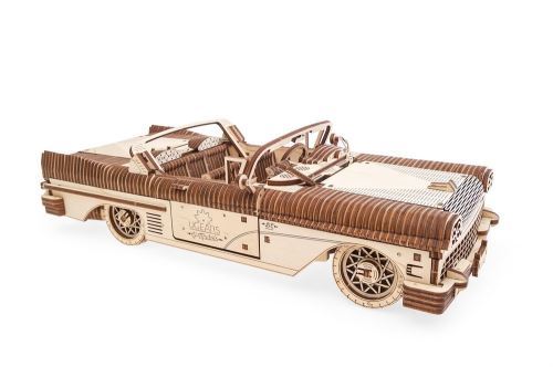 Ugears Ivoire Puzzle 3D Cabriolet Rêve Vm 05