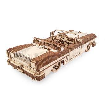 Ugears construction d'un modèle 3D en bois Convertible 18,5 cm transparent 735 pièces