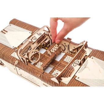 Ugears construction d'un modèle 3D en bois Convertible 18,5 cm transparent 735 pièces