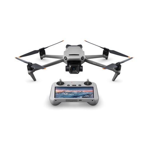 Drone DJI Mavic 3 Classic avec radiocommande et écran intégré Gris