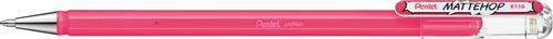PENTEL - Roller gel encre opaque mate Mattehop, Rose