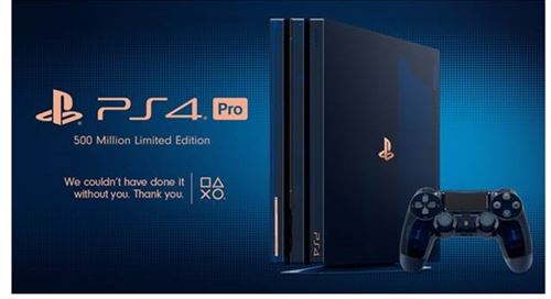 新品　ps4 pro 500 Million Limited Edition PlayStation 4 Pro - Konsole (2TB) 500 Million Limited