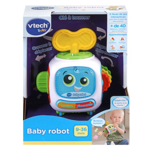 Jouet électronique Vtech Baby Robot– [Artikel bestemd voor de Franse markt (niet verkrijgbaar in het Nederlands)]