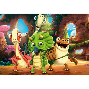 Puzzle enfant Ravensburger Petite bande Gigantosaurus 2x12 pièces