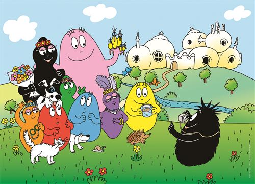 Puzzle Le monde des Barbapapa 45 pièces - Nathan - Puzzle pour enfant