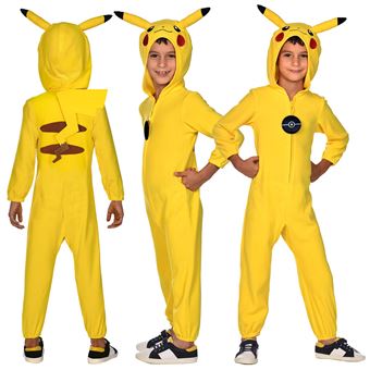 Déguisement enfant Amscan Pokémon Pikachu Taille 6-8 ans Jaune