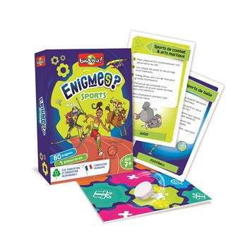 Jeu de cartes Bioviva Enigmes Sports