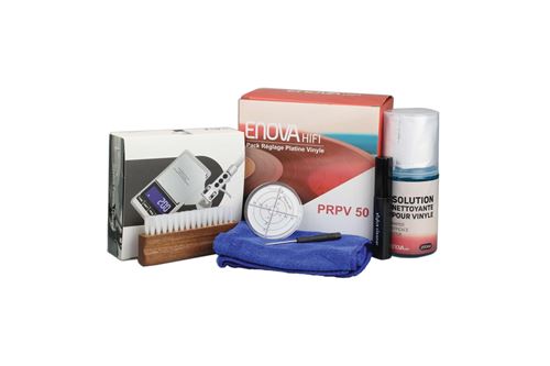 Pack Réglage et nettoyage Enova Hifi Prpv 50 pour Vinyle - vue 1