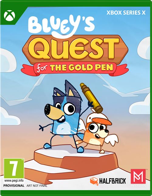 Bluey' Quest for the Gold Pen Xbox Series X