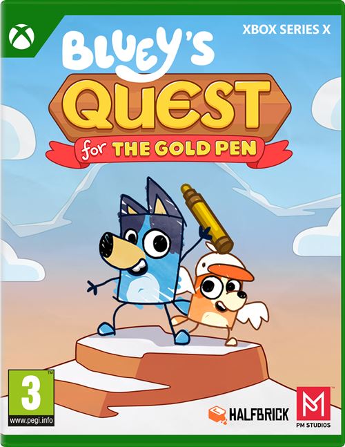 Bluey' Quest for the Gold Pen Xbox Series X