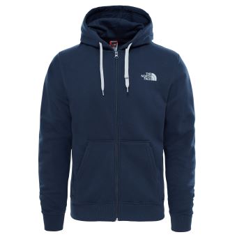 Teddy Smith - Sweat Capuche Col Zippé Spago Bleu Marine Blanc Teddy Smith - Sweat Capuche Col Zippé Spago Bleu Marine Blanc