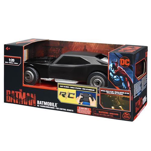 Voiture radio commandée The Batman Batmobile Noir