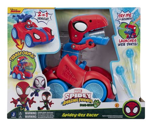 Jazwares SPIDEY - VEHICULE TRANSFORMABLE T-REX
