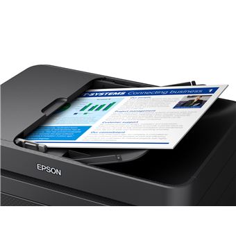 Epson WorkForce WF-2950DWF - Imprimante multifonctions - couleur - jet d'encre - 216 x 297 mm (original) - A4/Letter (support) - jusqu'à 10 ppm (impression) - 100 feuilles - 33.6 Kbits/s - USB 2.0, Wi-Fi(n)