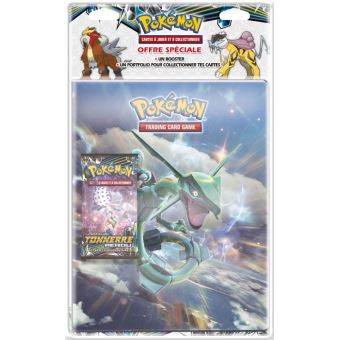 Pack Pokémon Soleil et Lune 8 Cahier range-cartes avec booster Modèle aléatoire - 1